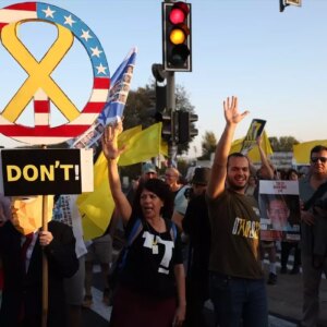 israilde esir takasi icin gosteriler Jfh6gtS2