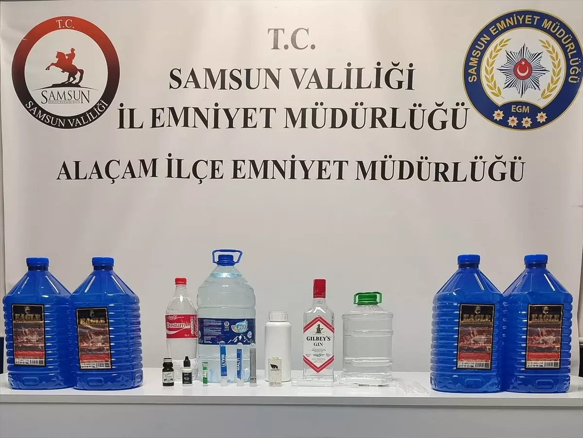 Sahte İçki Operasyonu: 1 Gözaltı sahte icki operasyonu 1 gozalti nFRjROxd