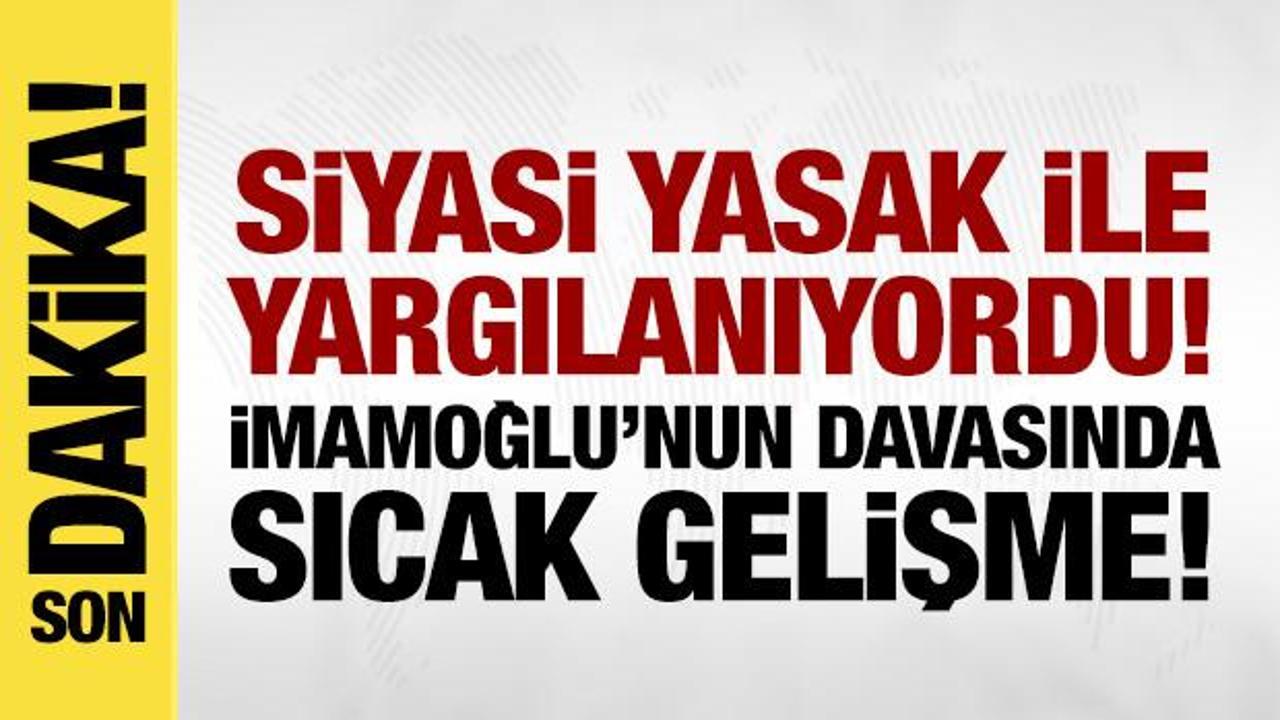 Ekrem İmamoğlu’nun ‘bilirkişi’ davası ertelendi!