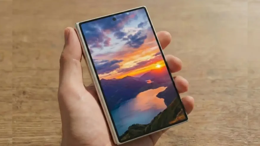 Samsung Geniş Katlanabilir Telefon: Kod Adı Wide Fold!