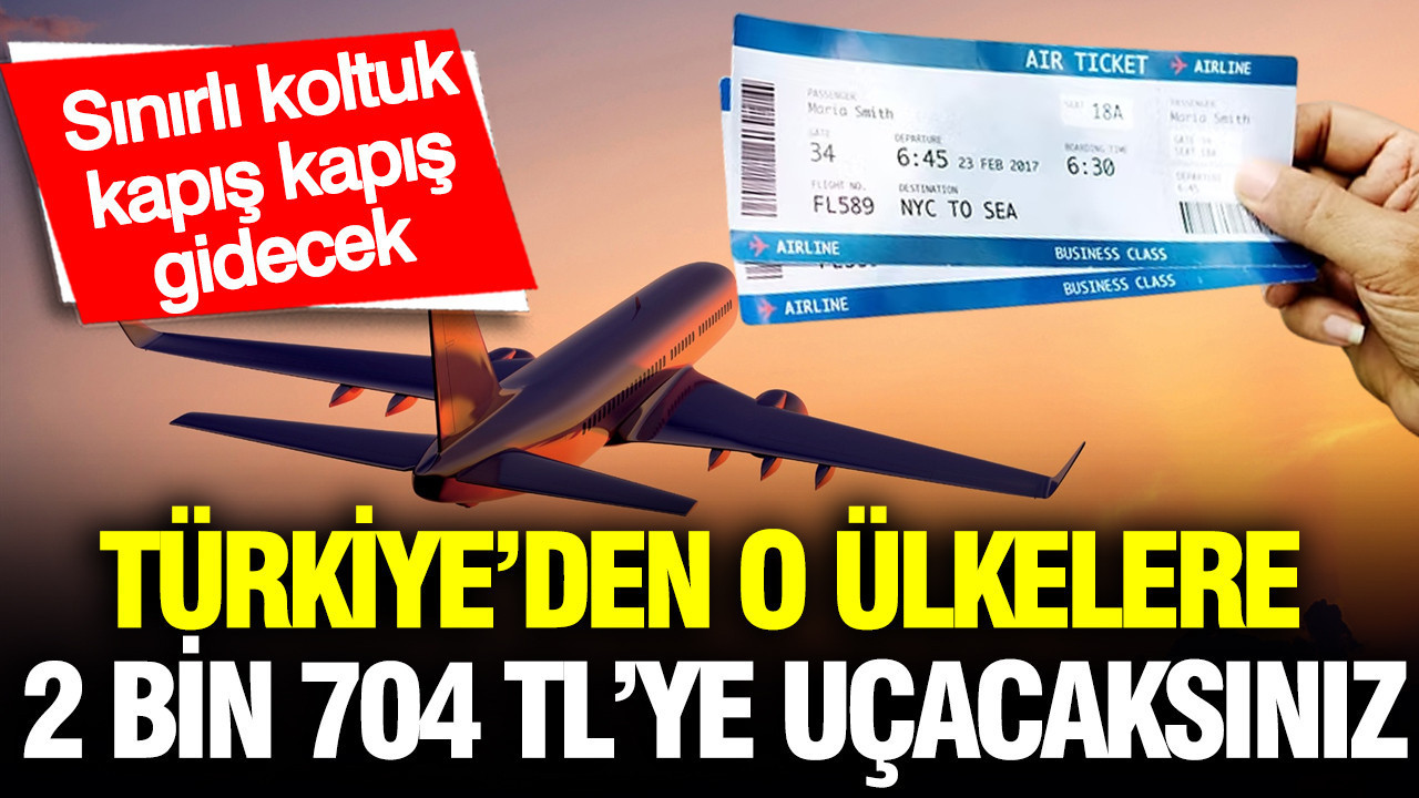 AJet’ten Kaçırılmayacak Fırsat: Türkiye’den Yurtdışına 2.704 TL’ye Uçuş İmkanı
