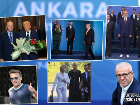 Ertugrul ozkok cumhurbaskanligi kulliyesinde gerceklestirilen nato zirvesinde liderlerin ilginc anlarini kaleme aldi nUksG2hT